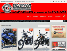 Tablet Screenshot of 123powersports.com